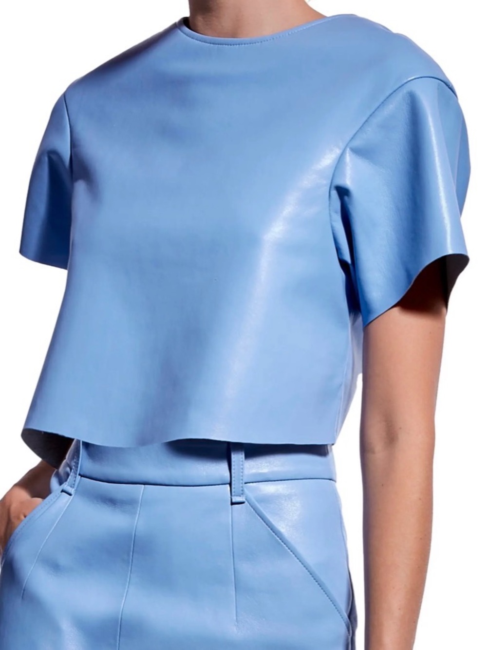 AS by DF Beck Recycled Leather Tee